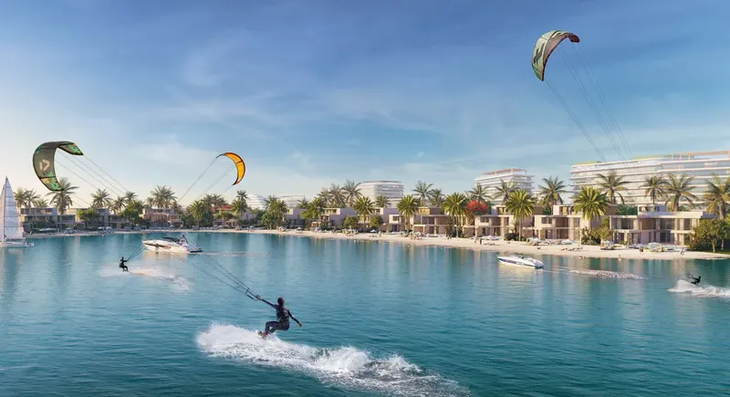 Sobha Siniya Island / Waterfront homes and water sports concept
