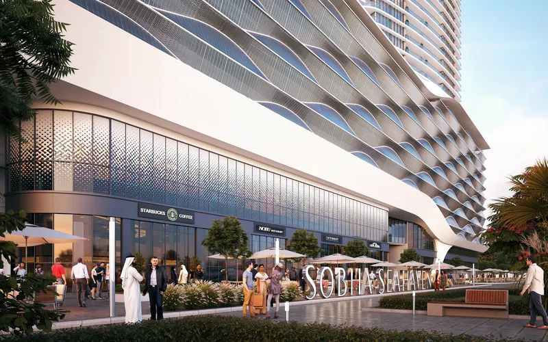 Sobha SeaHaven / Waterfront retail promenade