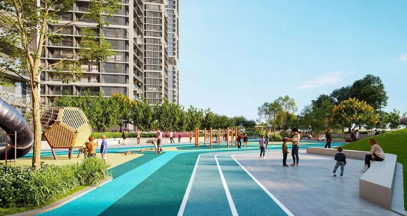 Sobha Central / Sportbereiche im Freien