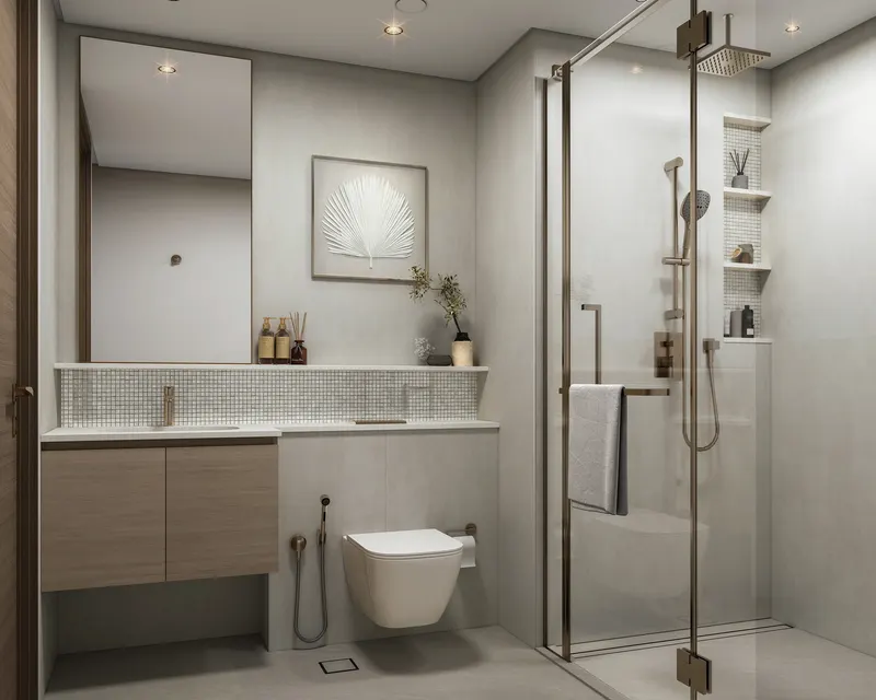 Sobha City / River Cove Residences / bathroom